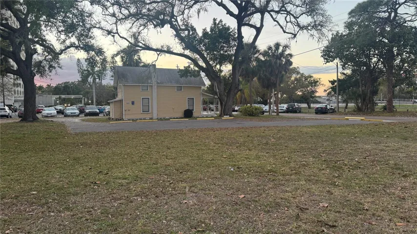 Big Corner Lot, plus the Yellow House and its lot.