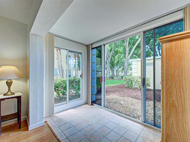 Sunroom area