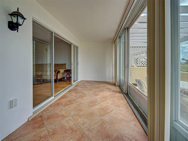 Covered lanai