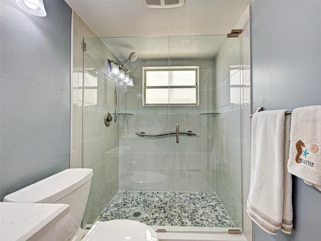 Walk in shower