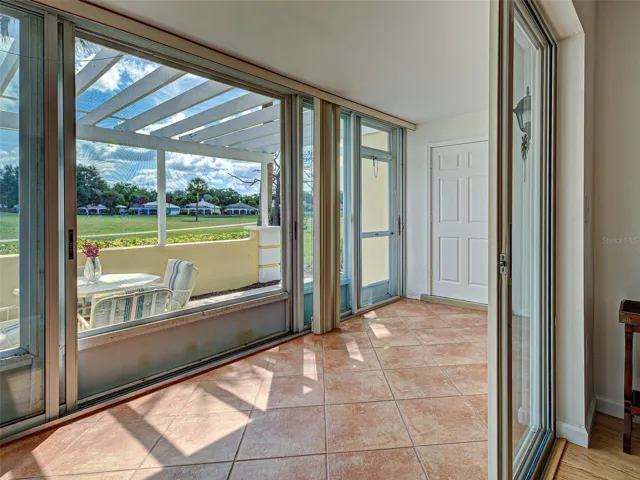 Enjoy golf views from the lanai and living room