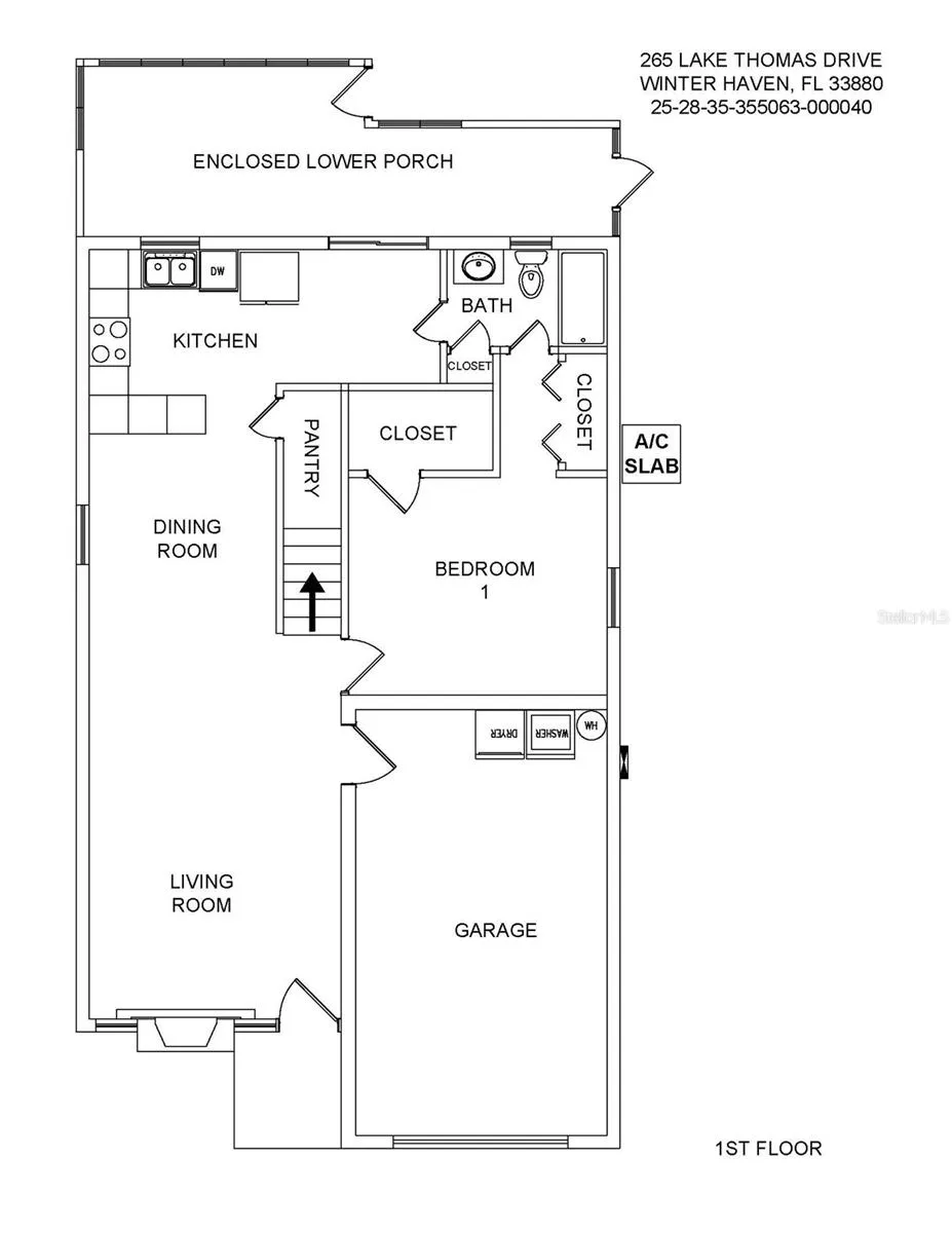 Floor Plan - 1st Floor