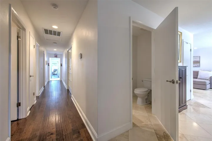 Hallway Powder Room
