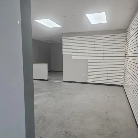 Work Area to Front Wall of Small Room