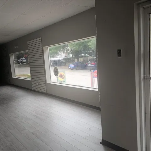 Windows to View of Parking Lot