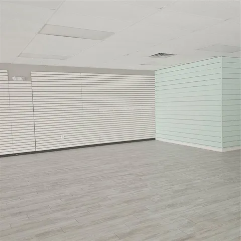 Open Span With View of Front Office Walls
