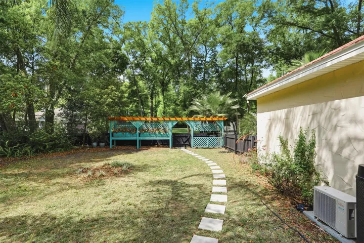 Back Yard Grassed Area