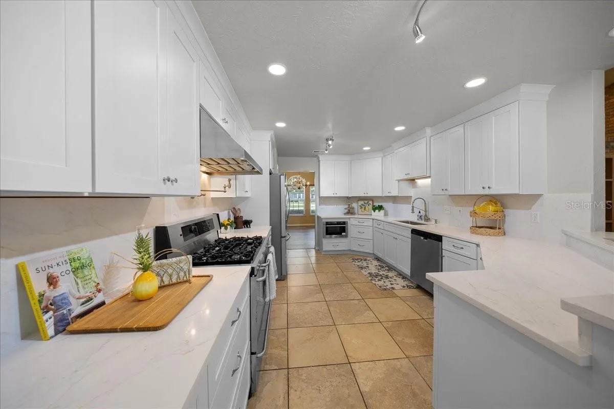Kitchen- Generous amount of cabinets    (Angle 2)