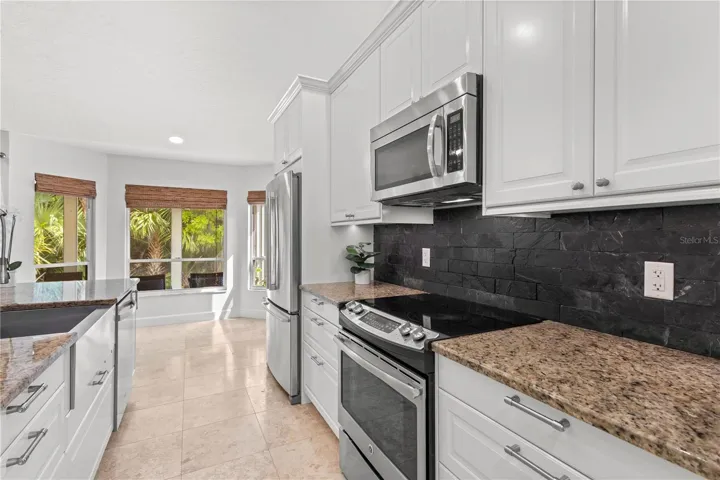 Kitchen featuring a cozy breakfast nook