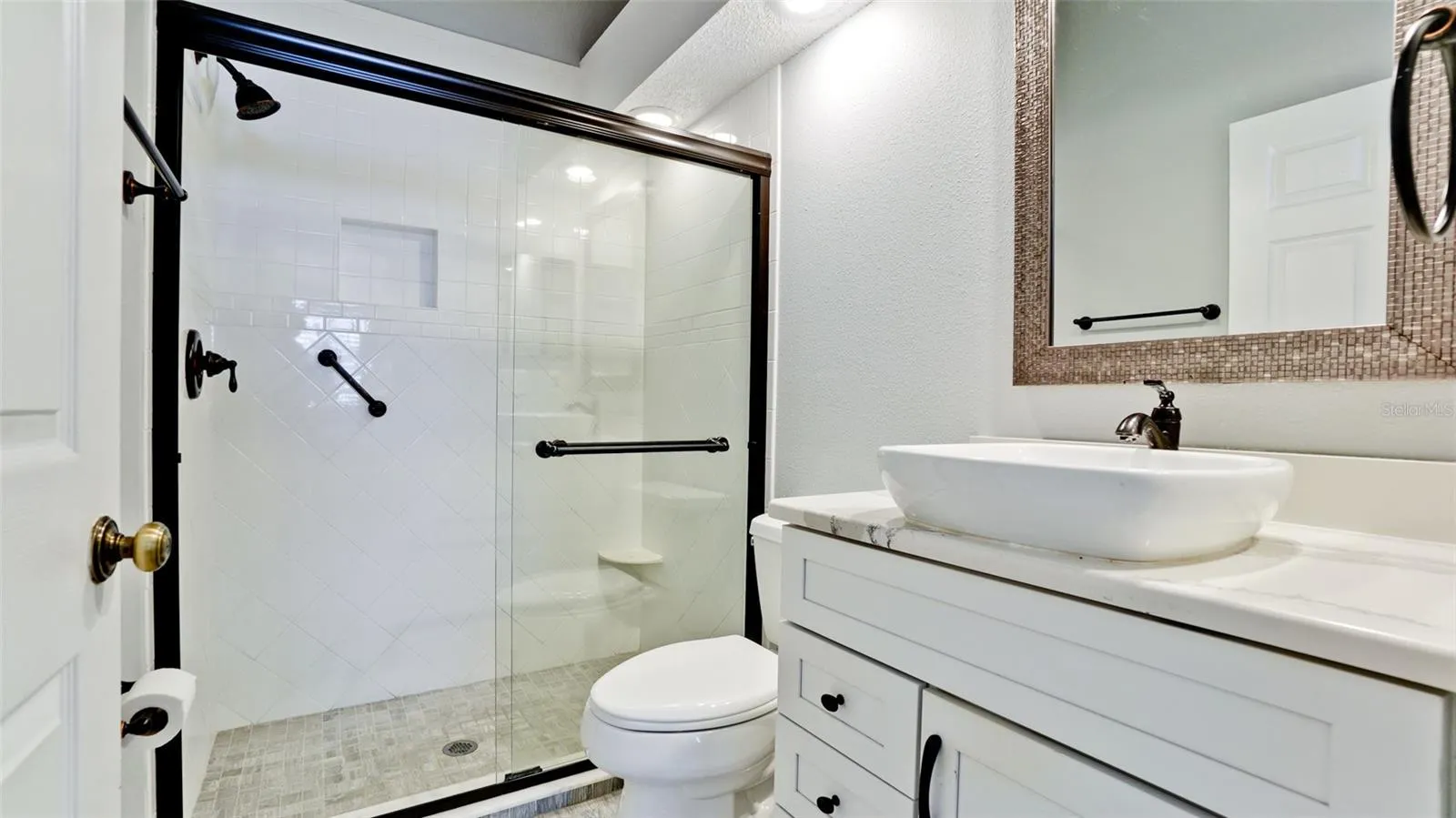 UPDATED MASTER BATHROOM WALK IN SHOWER