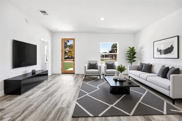 Living room (virtually staged)