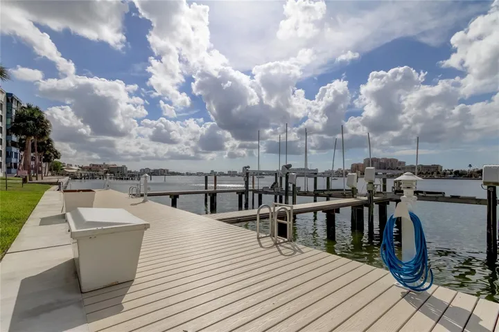 View of some of the boat slips