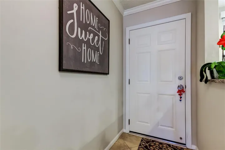 Entry way to your new home.