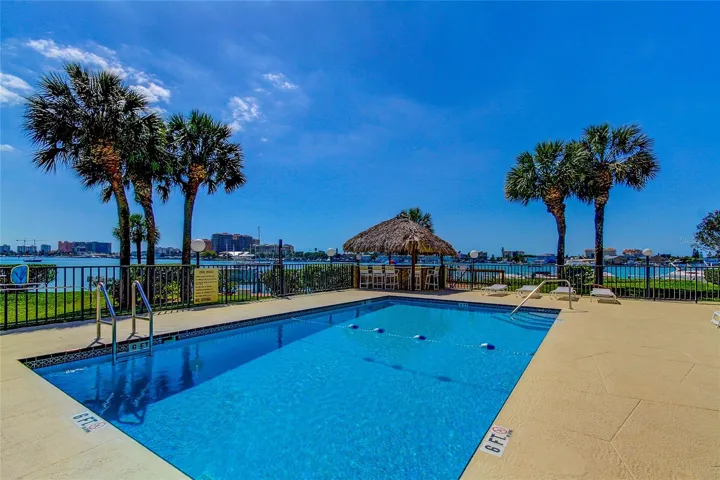 Relax in the pool soaking up the Clearwater sun.