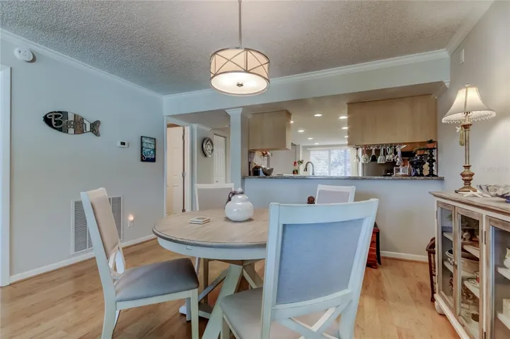 View of Dining Area toward Kitchen