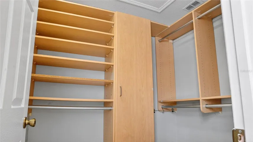 Master closet