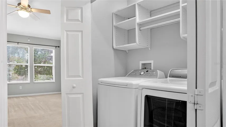 Laundry area