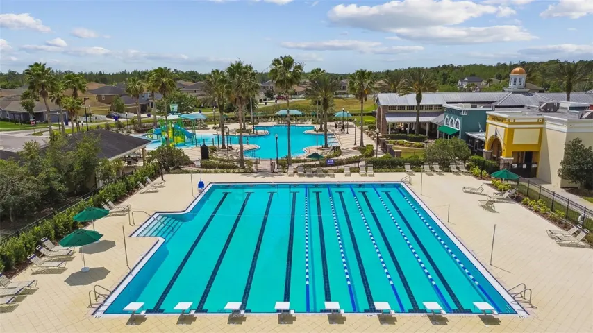 Temperature controlled lap pool
