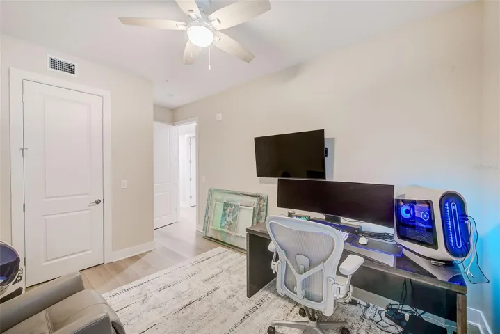 Bedroom 3 with walk in closet.