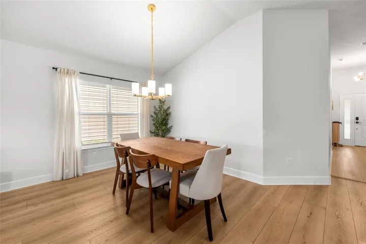 Dining space