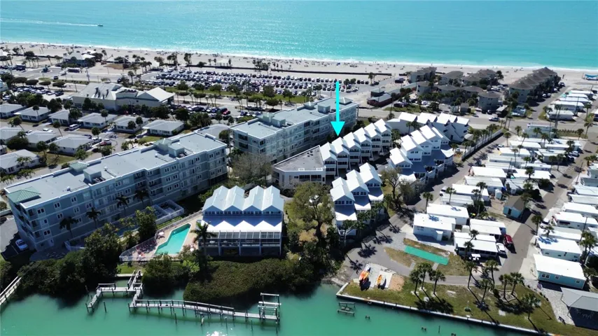 Aerial of #20 - 90 second walk to Englewood Beach!