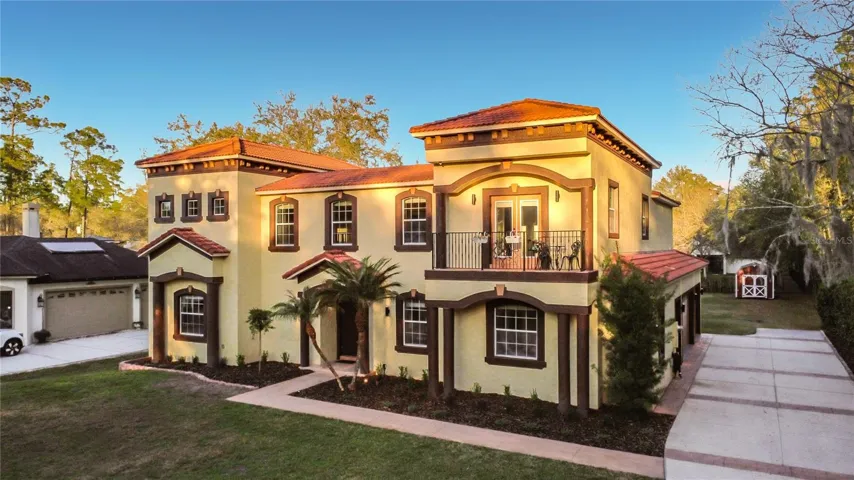 Exquisite Spanish-Mediterranean, Luxury home, situated on more than half an acre in the beautiful community of Roberts Island 32832.