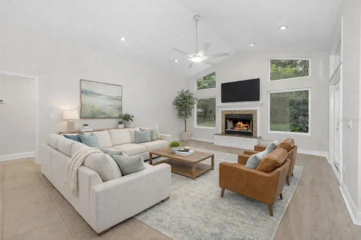 Staged Family Room