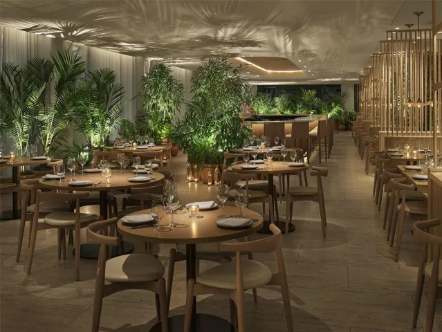 Michelin Star Azure Rooftop Restaurant