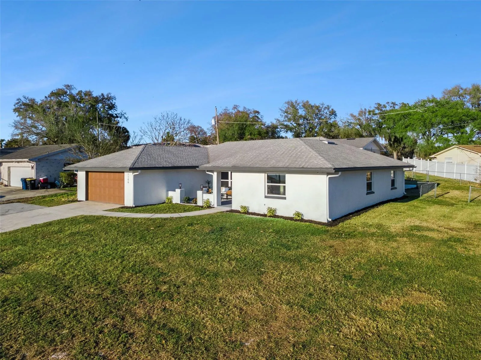 Welcome to a lakefront home with lake access