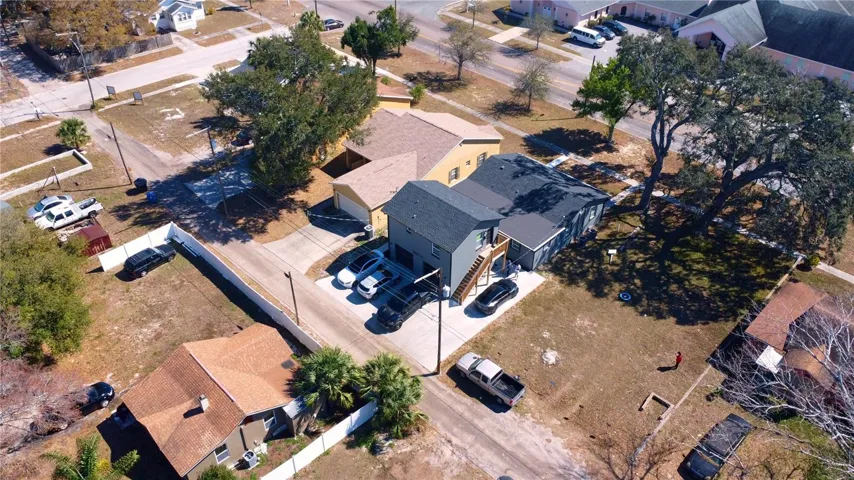 Aerial View right side of property