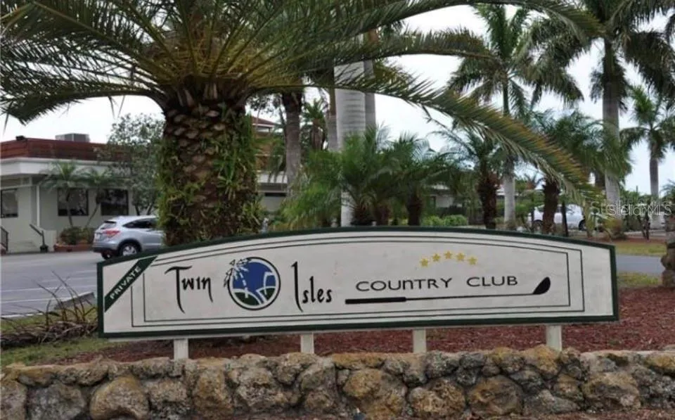 Country Club across the street