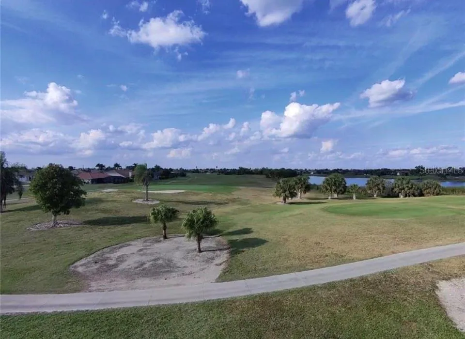 View of the Golf course from your back yard