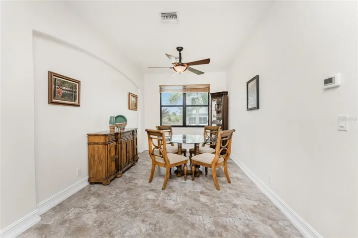 Dining area
