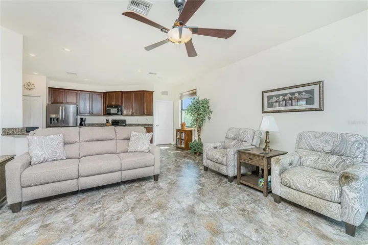 Luxury vinyl plank flooring throughout the home makes maintenance a breeze!