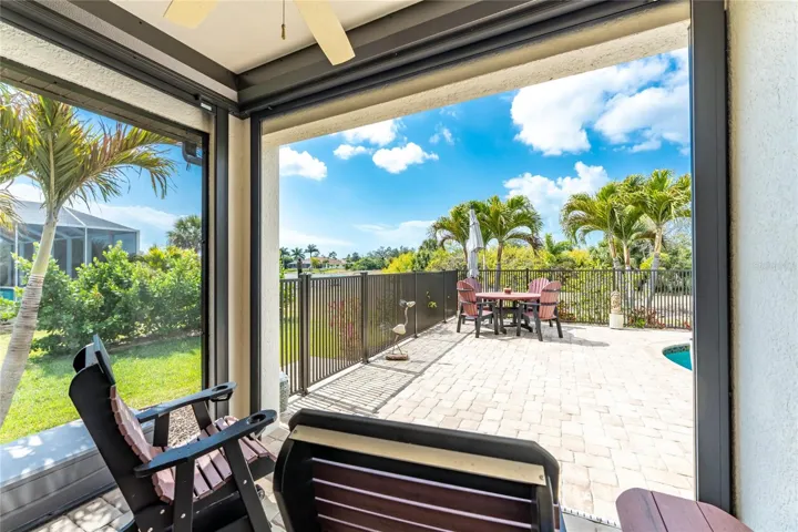 Relax in the shade and still have a lake view!