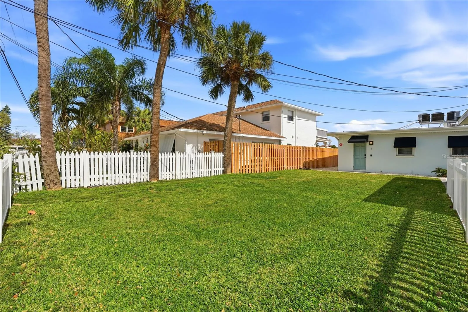 Front Yard in front of Unit 1