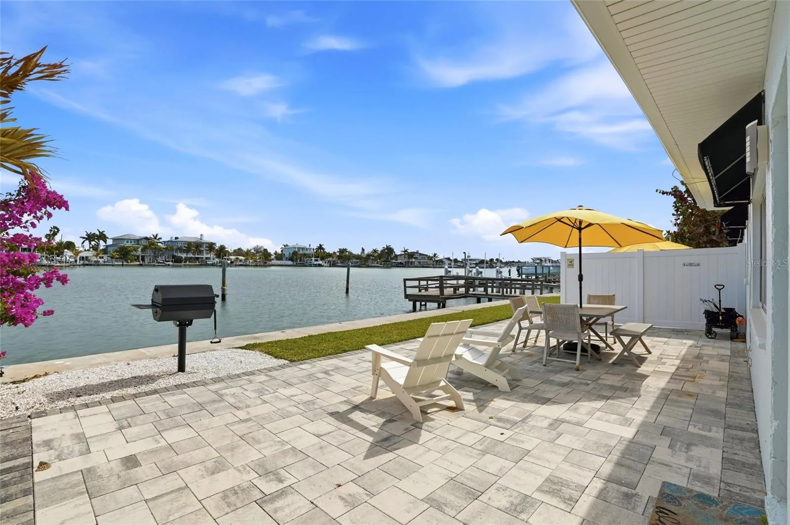 Patio Behind Unit 3