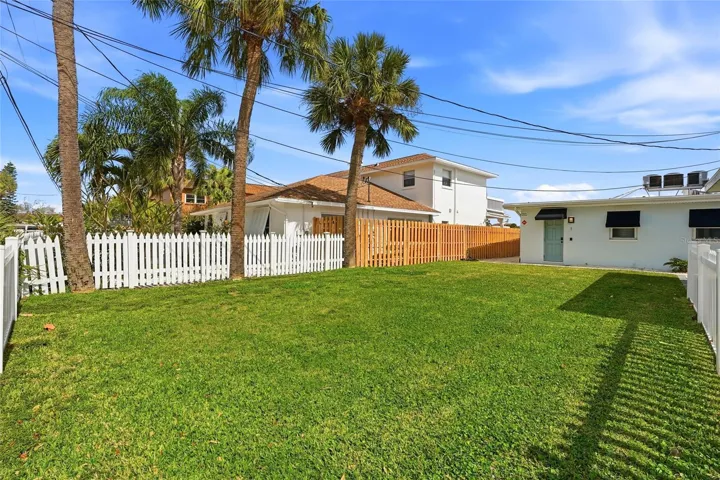 Front Yard in front of Unit 1