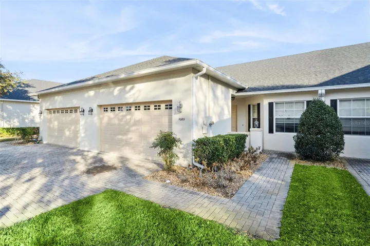 FRONT AND 2 CAR GARAGE