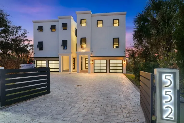 552 S Peninsula 3 Boat Slips Private gated entrance