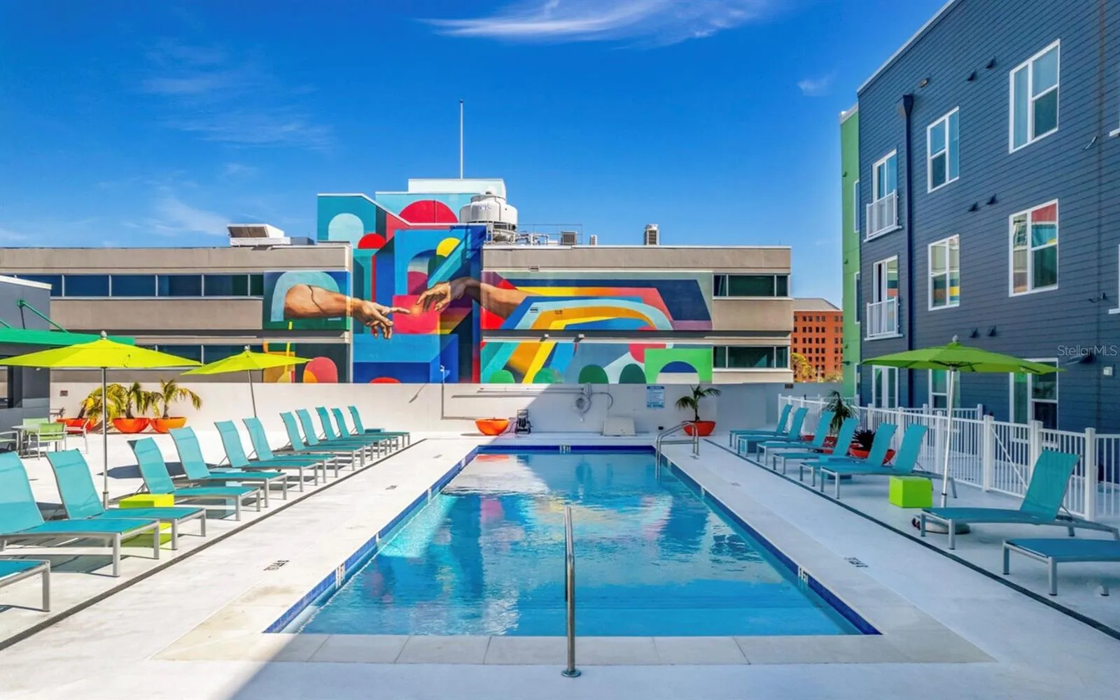 Heated Rooftop Pool