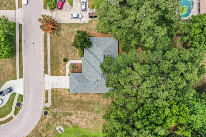 Aerial with NEW roof