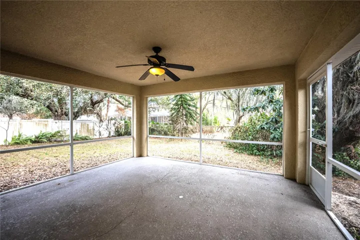 Screened porch