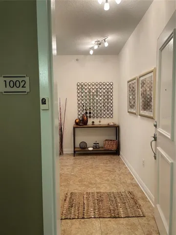 Condo foyer