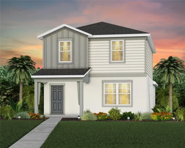 Exterior Design. Artistic rendering for this new construction home. Pictures are for illustrative purposes only. Elevations, colors and options may vary.