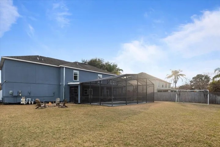 Yard with Firepit