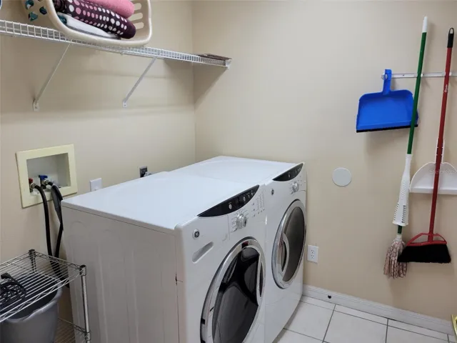 Laundry Room with Washer & Dryer