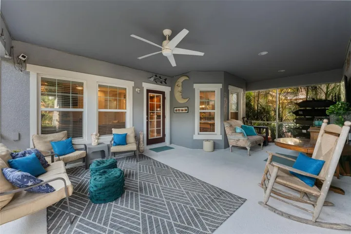 Huge Covered Patio