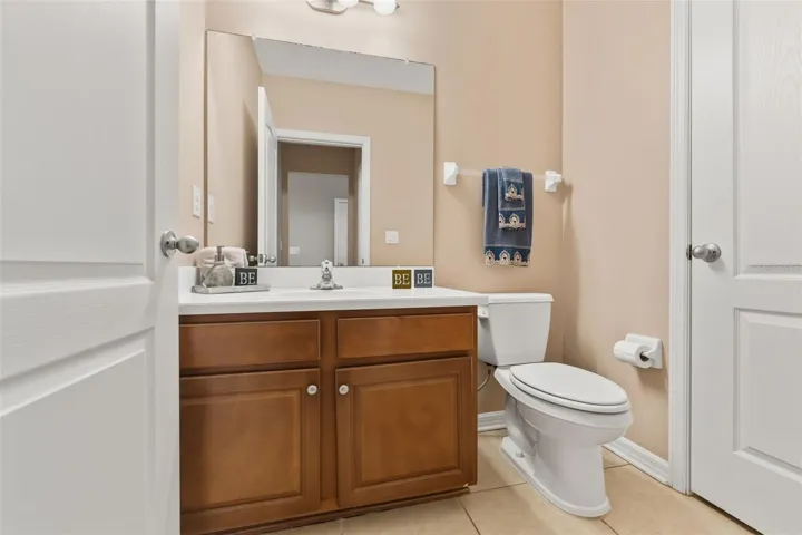 Half bath downstairs