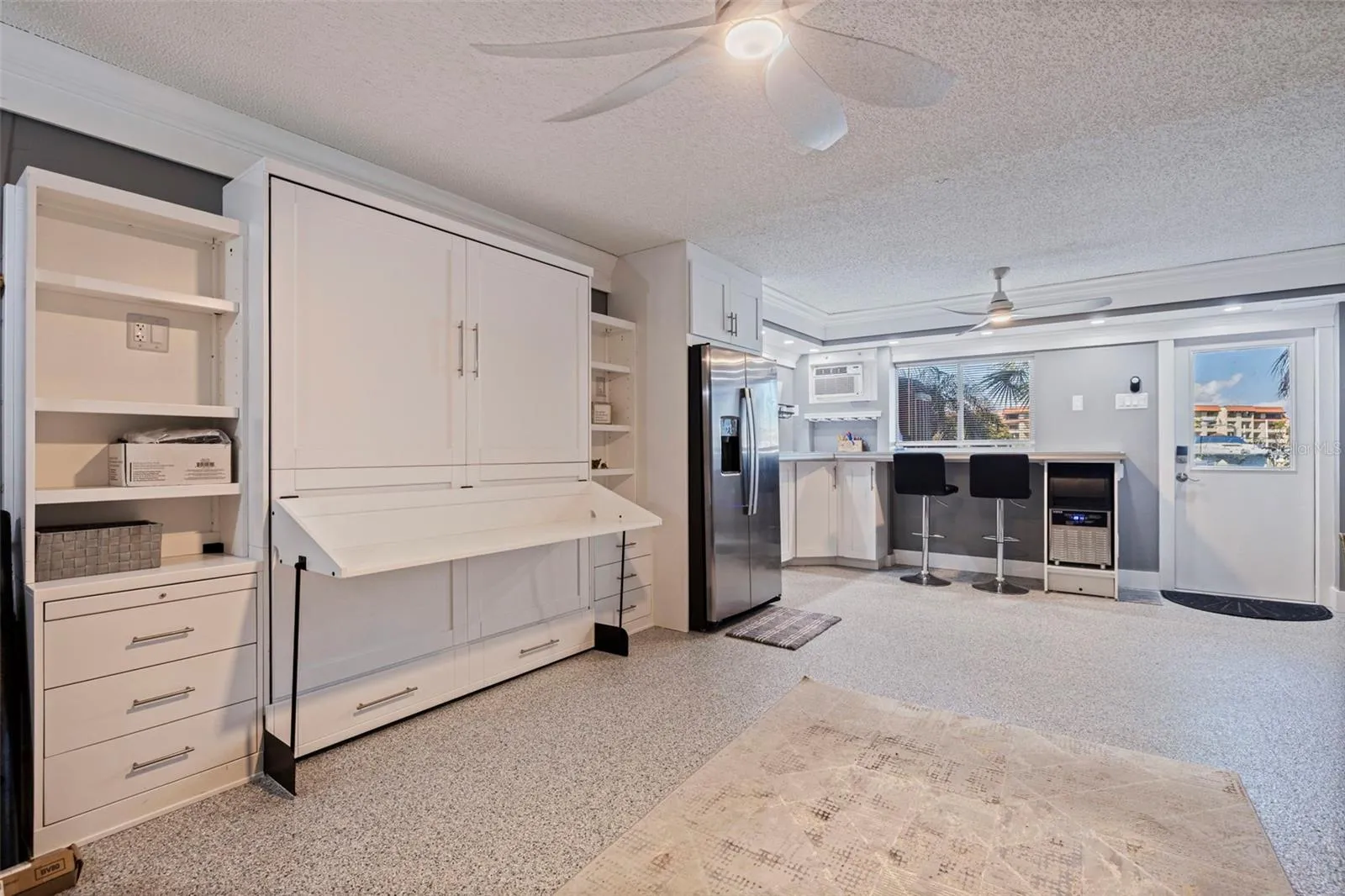 ground floor bonus room with murphy bed and office